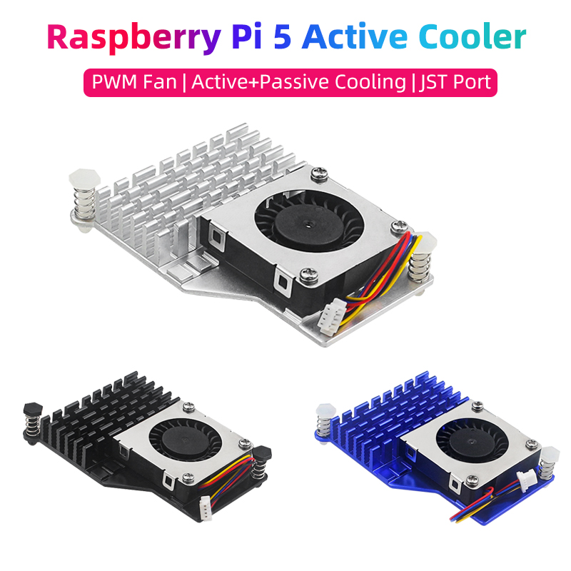 Raspberry Pi Water Cooling Kit - Raspberry Pi 5 Aktif Soğutucu PWM
