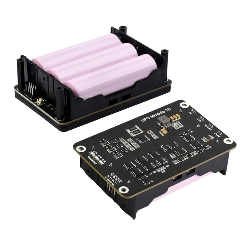 Raspberry Pi Uninterrupted Power Supply Ups 18650 - Raspberry Pi 5 serisi, 3S güç