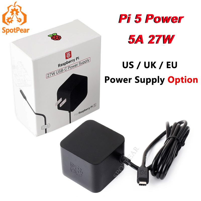Orijinal resmi 5V5A PD güç 27W - Raspberry Pi 5 8Gb Board incelemesi ve fiyatı
