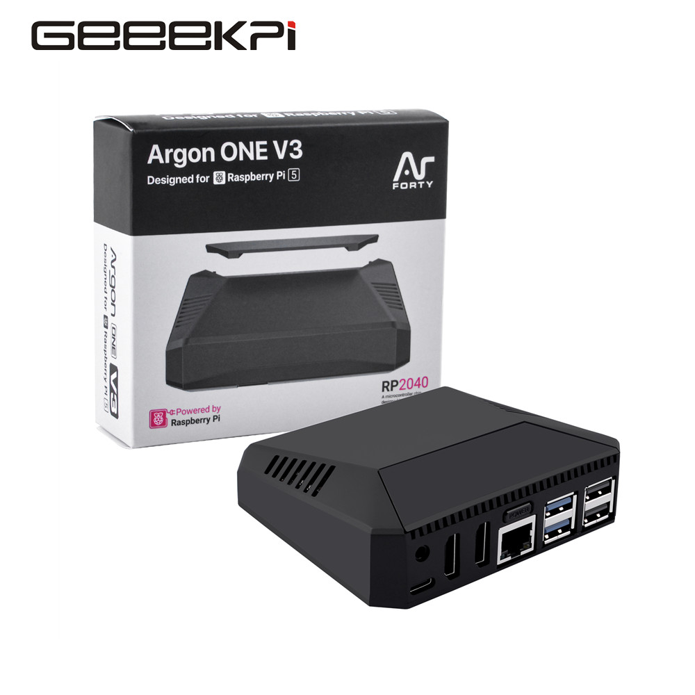 Ahududu Pi 5 için Argon bir V3 - Argon One V3 M.2 Nvme Case incelemesi ve fiyatı