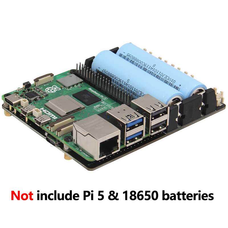 Raspberry Pi 5 X1201 UPS Güç Y - Raspberry Pi Uninterrupted Power Supply Ups 18650 incelemesi ve fiyatı